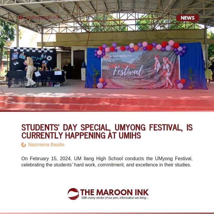 HAPPENING NOW | UMyong Festival, a students day special.