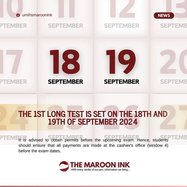 NEWS | The 1st Long Test is set on the 18th and 19th of September 2024