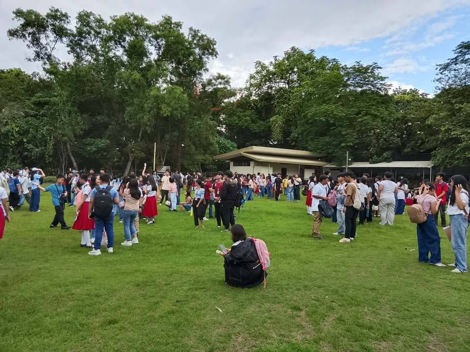 Shaking felt at UM Ilang High School with the magnitude of 6.7 and sourc...