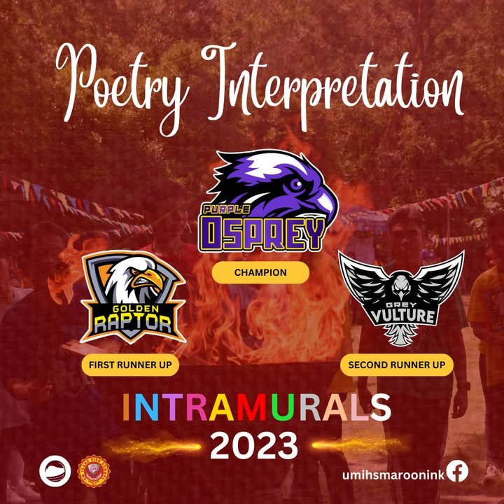 INTRAMURALS 2023 | With great pride and honor, The University of Mindana...