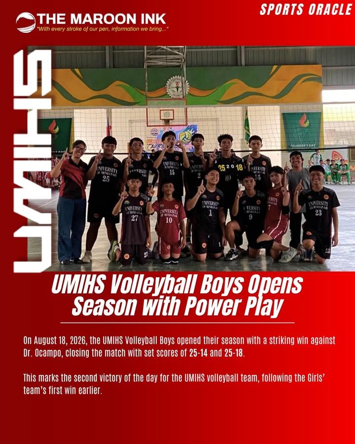 SPORTS NEWS | UMIHS Volleyball Boys Opens Season With Power Play.