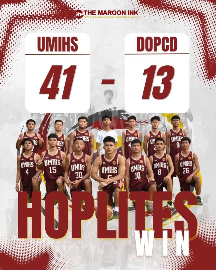 SPORTS NEWS| UMIHS HOPLITES Wins 41-13 Against DOPCD