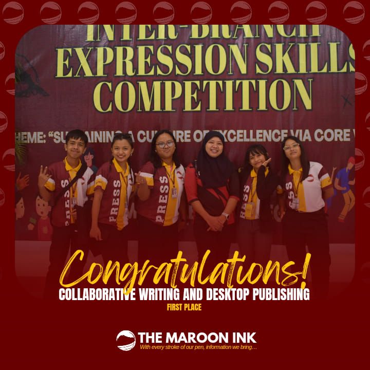 EXPRESSION SKILLS 2024 | UM Ilang High School's The Maroon Ink triumphs...