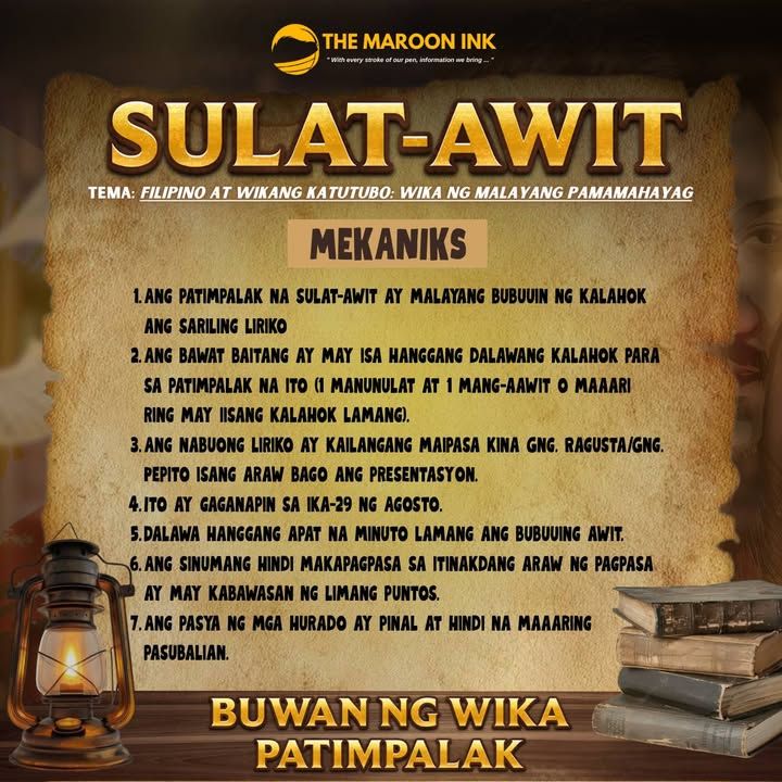 BUWAN NG WIKA 2025 | Paglunsad ng mga Patimpalak
