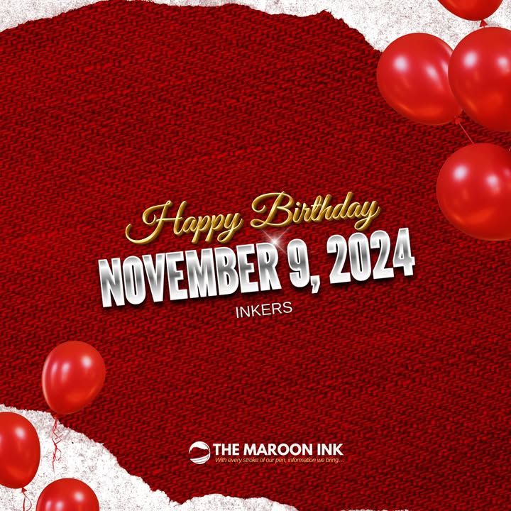 HAPPY BIRTHDAY TO OUR NOVEMBER 9 INKERS! 