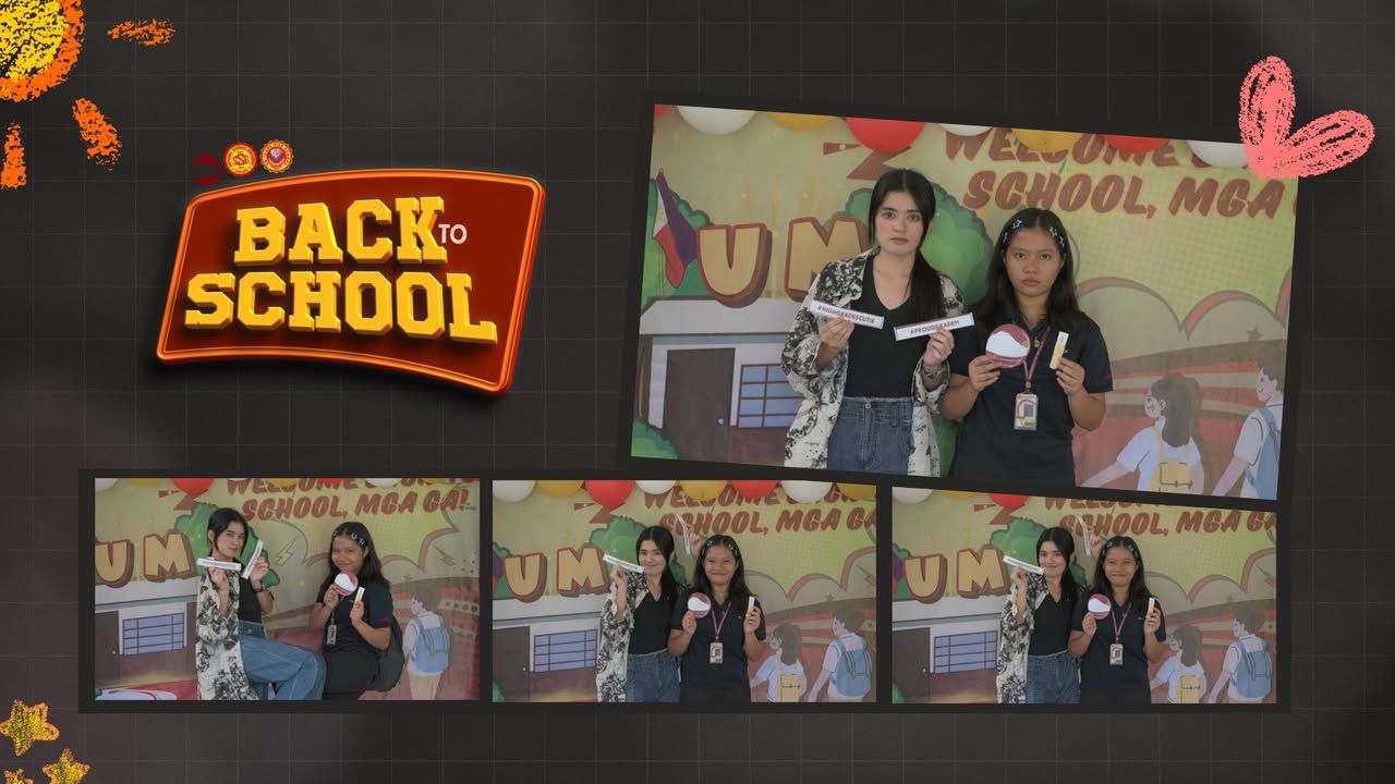 CAPTURE THE FUN | UMians took advantage of a free photobooth on August 5...