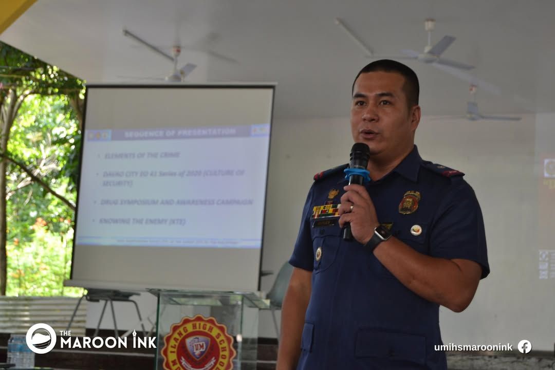 NEWS | Drug Awareness Symposium at UM Ilang High School