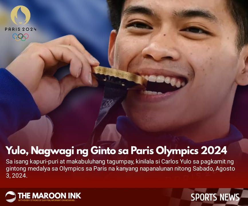 Yulo, Nagwagi ng Ginto sa Paris Olympics 2024