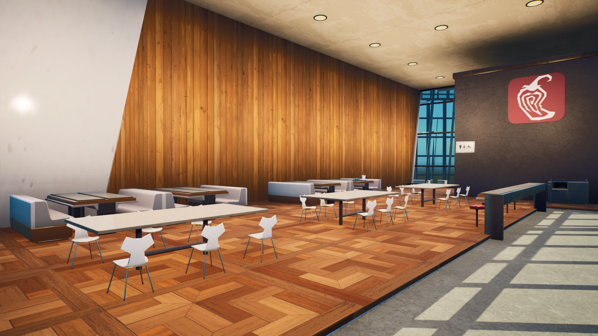 Chipotle Restaurant Interior