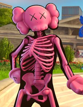 KAWS Key Art Render