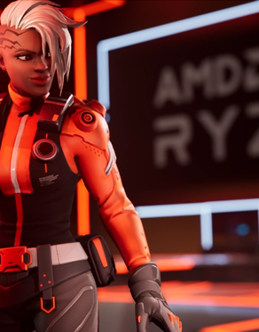 AMD Hub Key Art Render