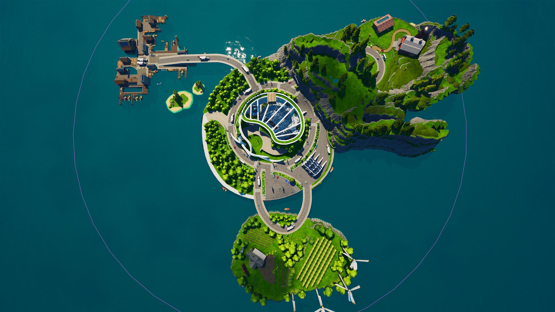 Carrefour Map Overview