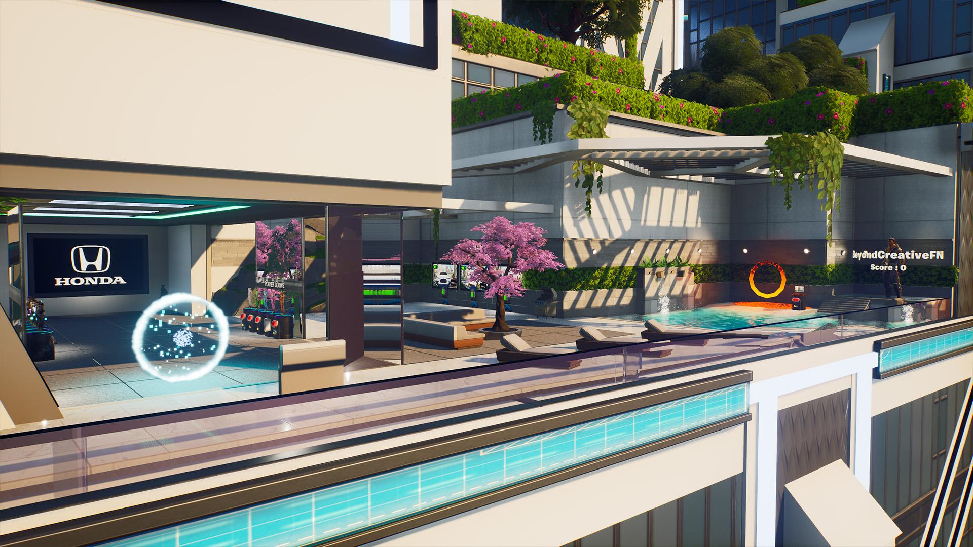 Rear Balcony