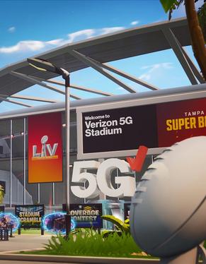 Verizon Superbowl Key Art Render