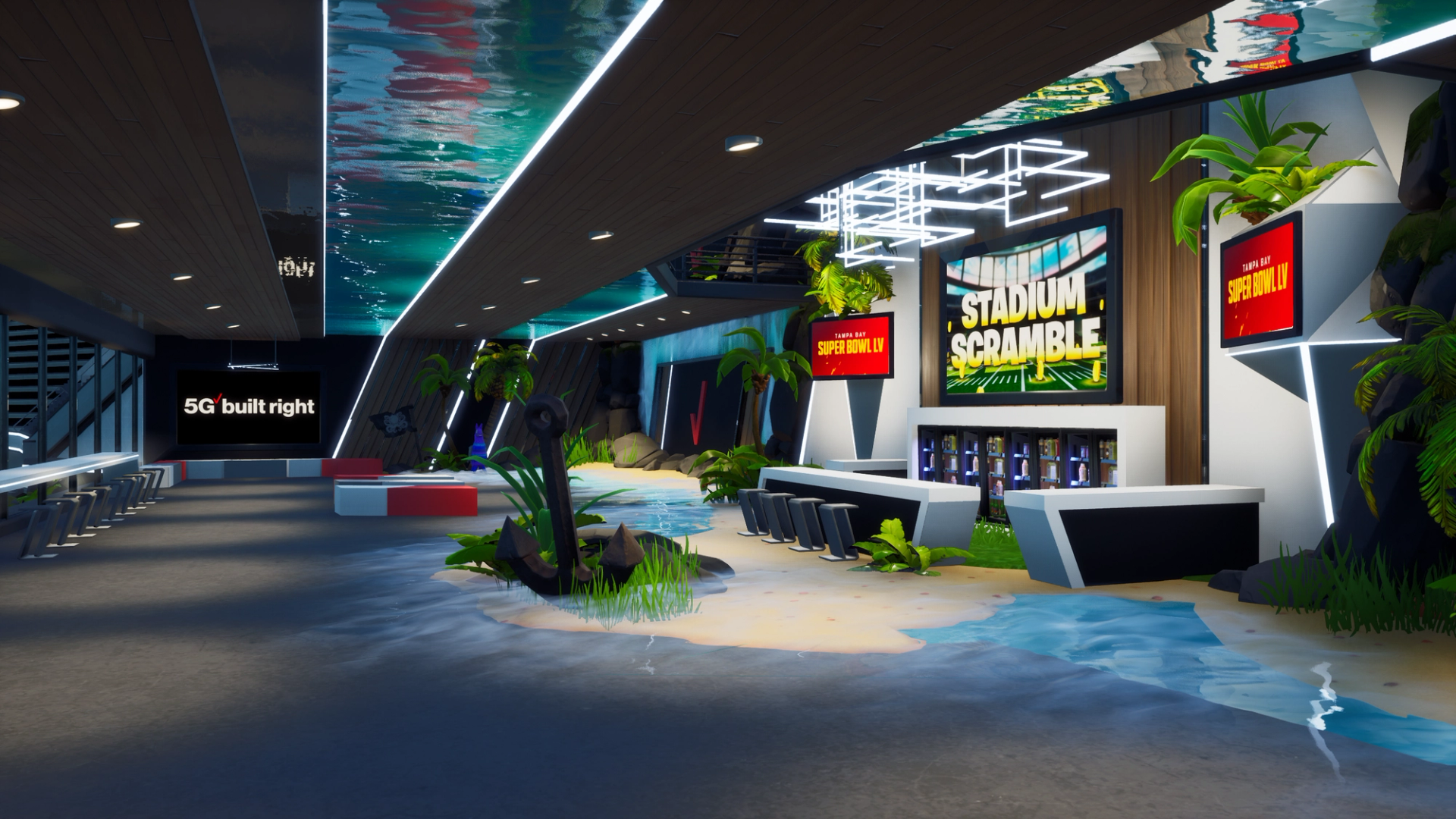 Verizon 5G Lobby Interior