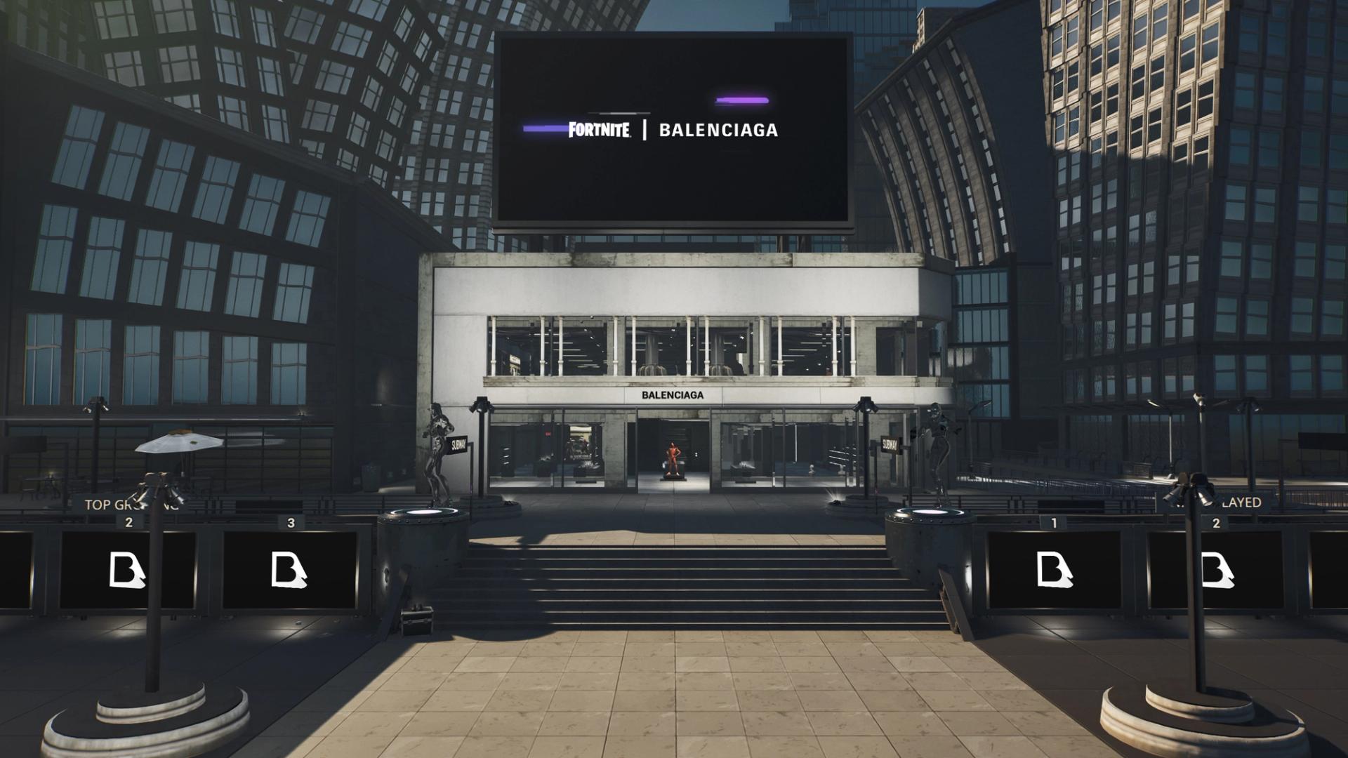 Balenciaga Store Facade