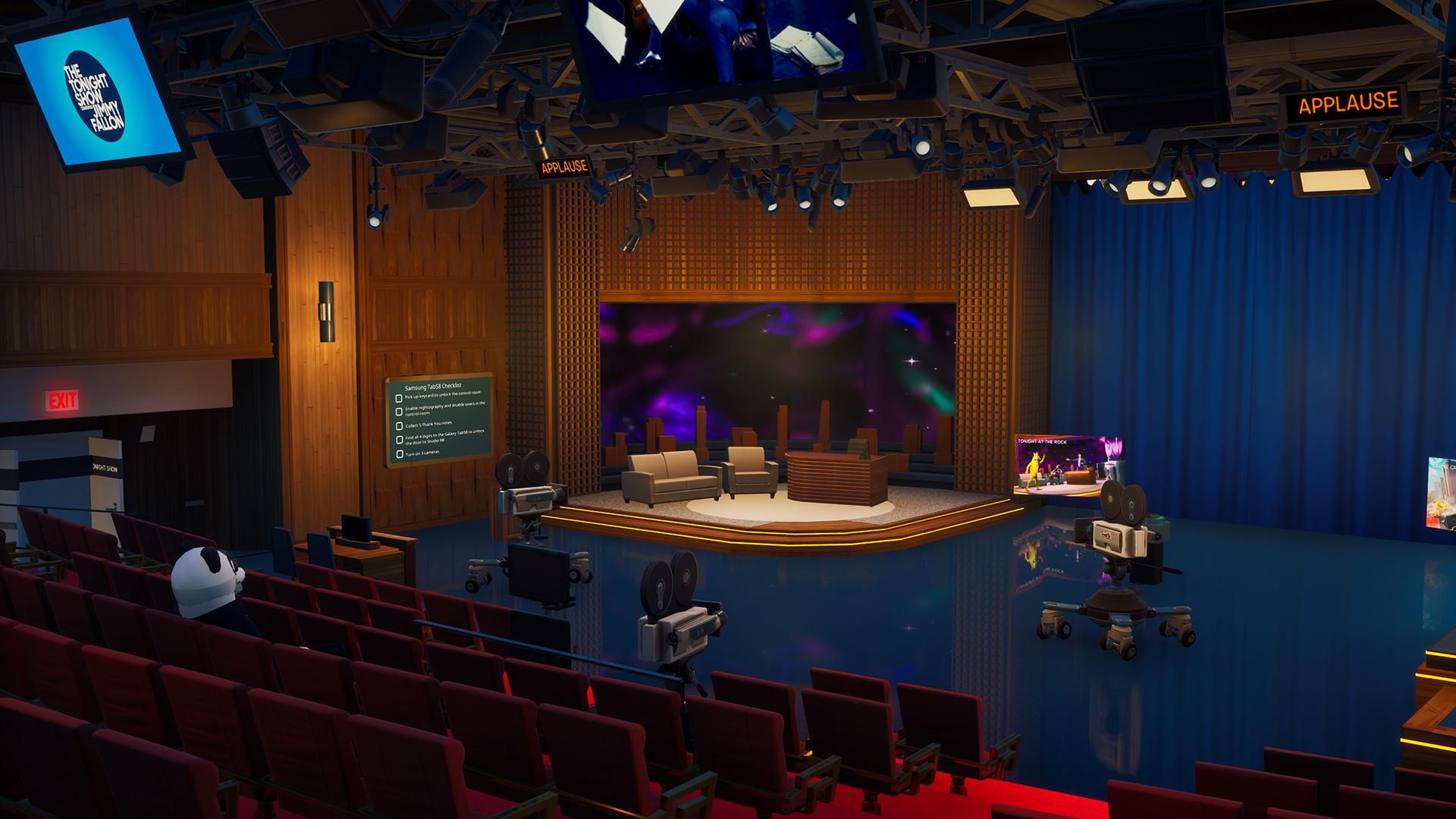 The studio of The Tonight Show starring Jimmy Fallon
