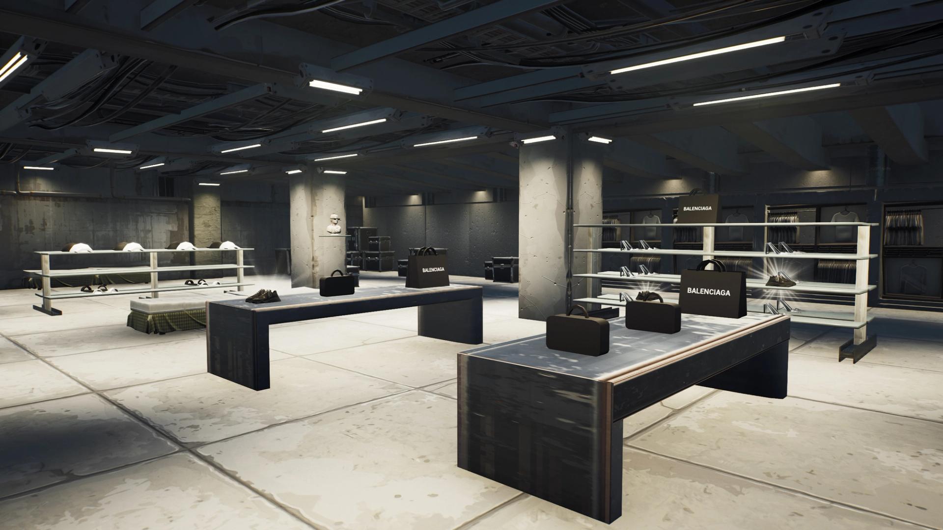 Balenciaga Store Interior