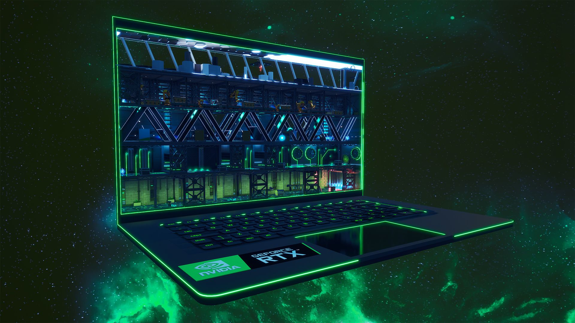 NVIDIA Key Art Render