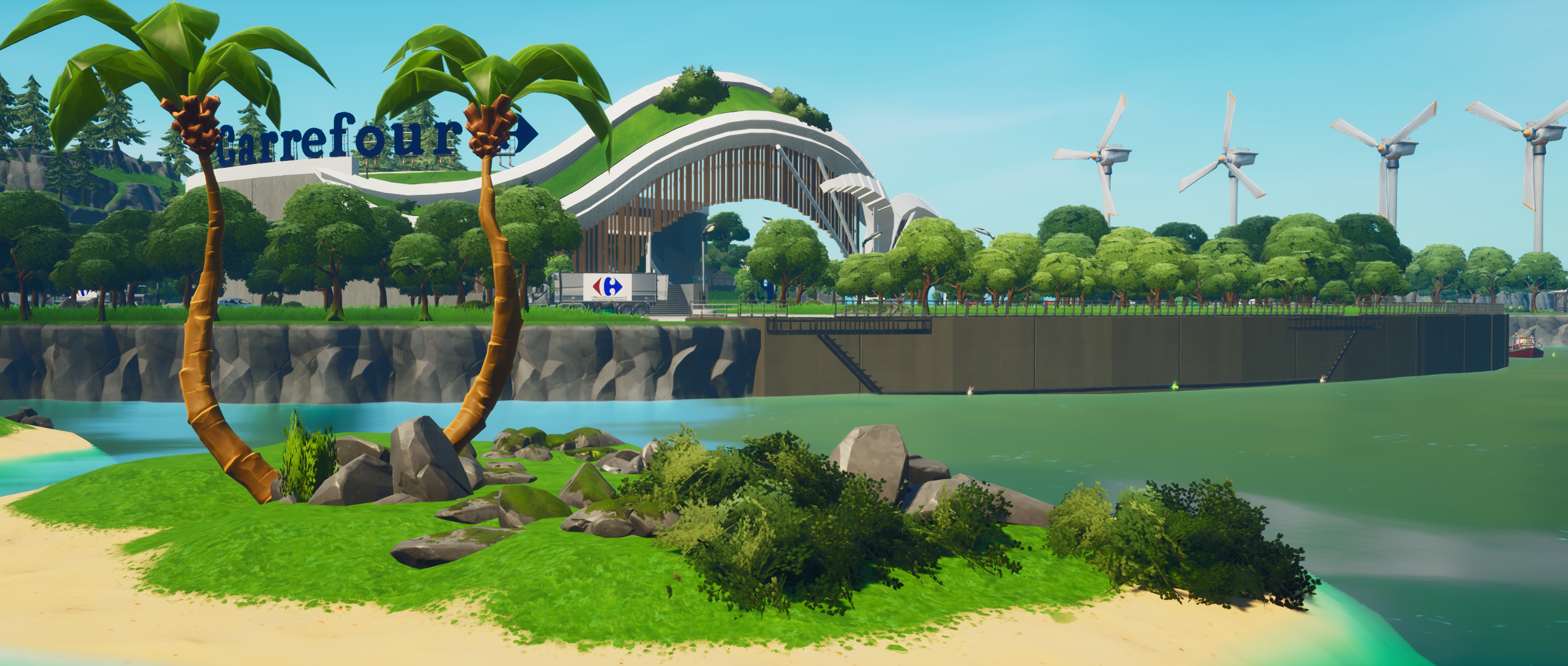 Carrefour Key Art Render