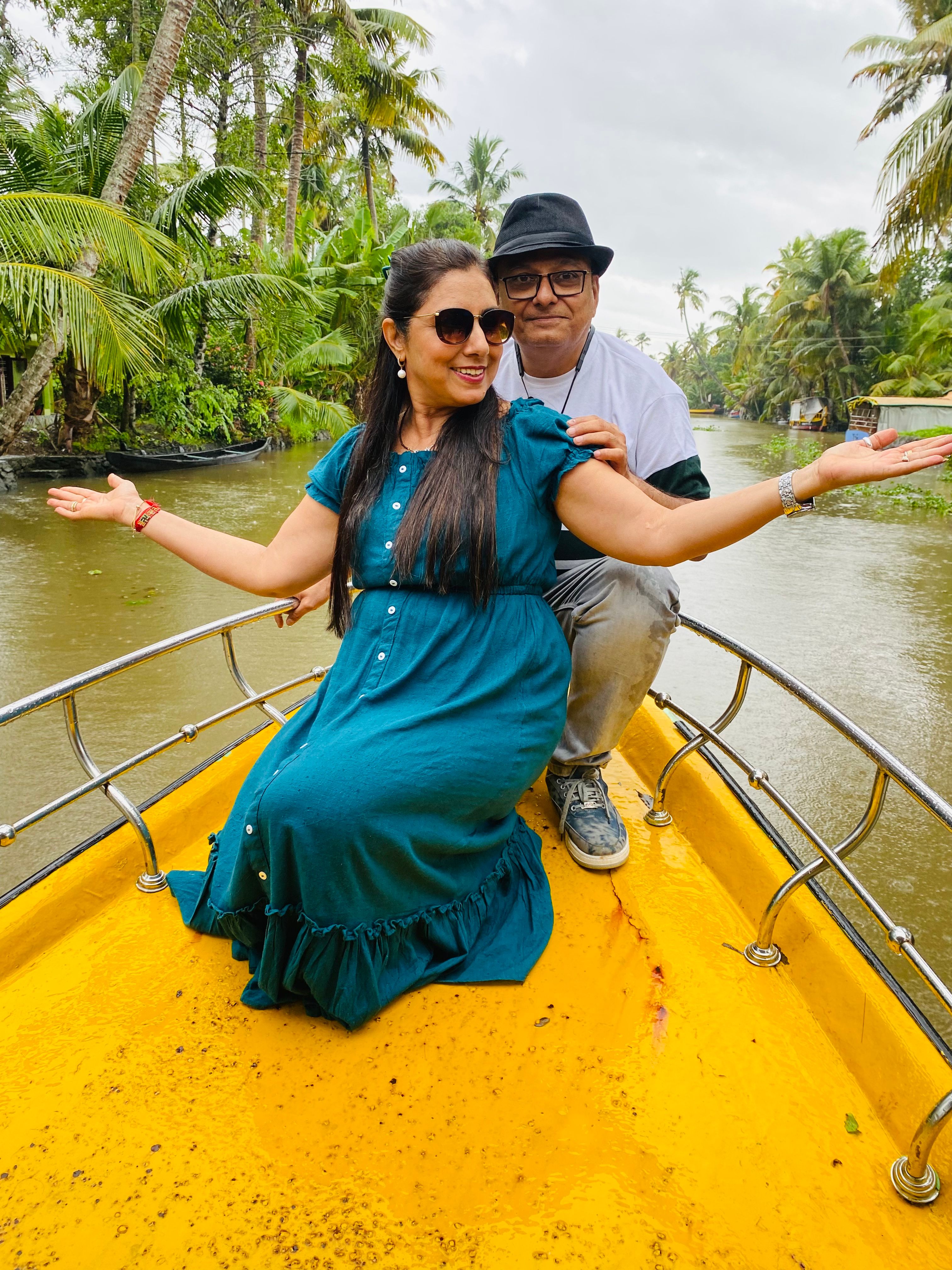 Shikara ride through the village waterways