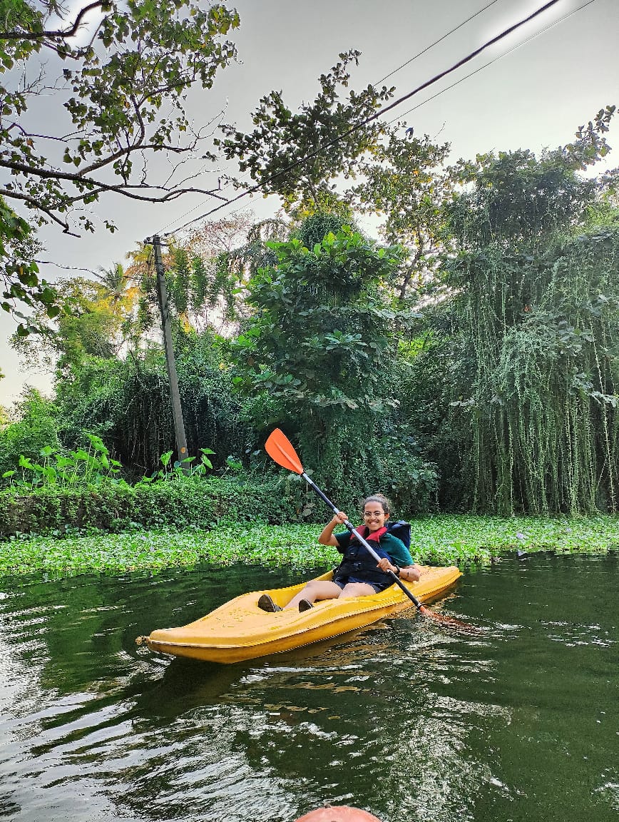 kayaking in alleppey
