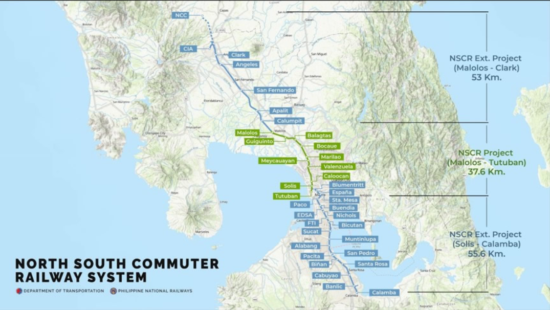 Manila to Pampanga North-South Commuter Railway Done in 2028