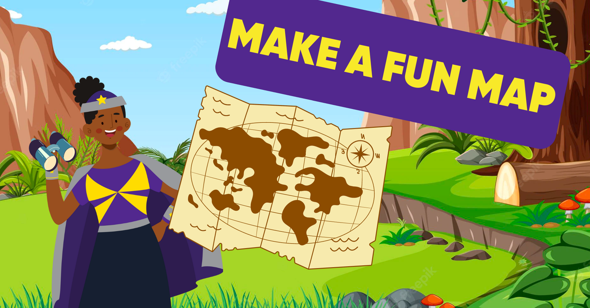 Fun Map Examples Craft Time - Make a Fun Places Map