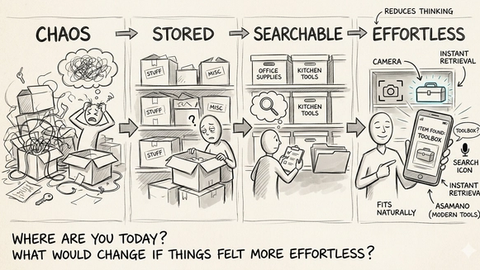 The 4 levels of home organization (where are you?)