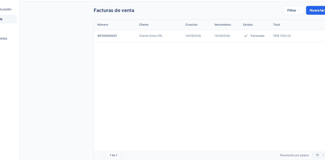 Captura del paso 2: Abre el detalle de la factura en HolaBill