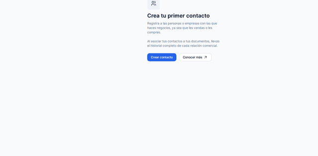Captura del paso 2: Crea un nuevo cliente en HolaBill