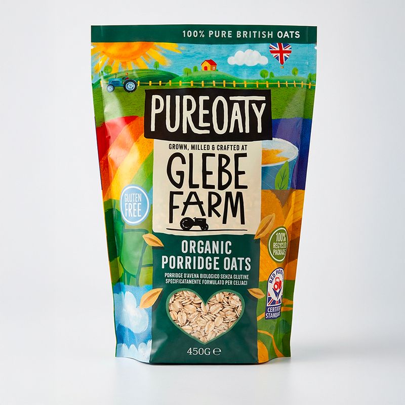 Glebe Farm Pure Oaty Organic Porridge Oats