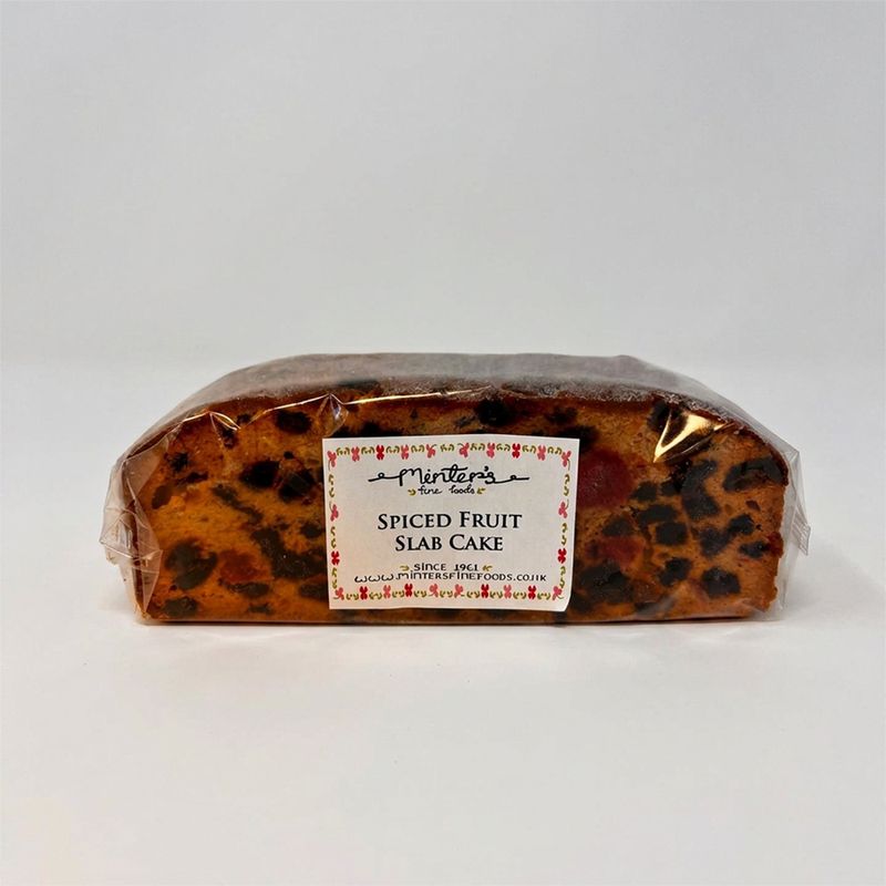 Spiced Fruit Cake Slab