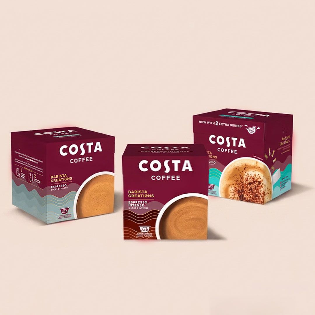 Три пакета Dolce Gusto Коста кафе