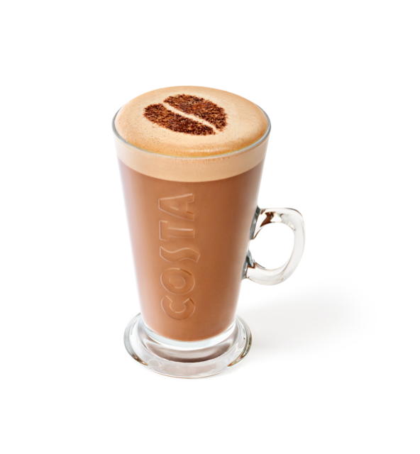 Hot Chocolate in a Glass