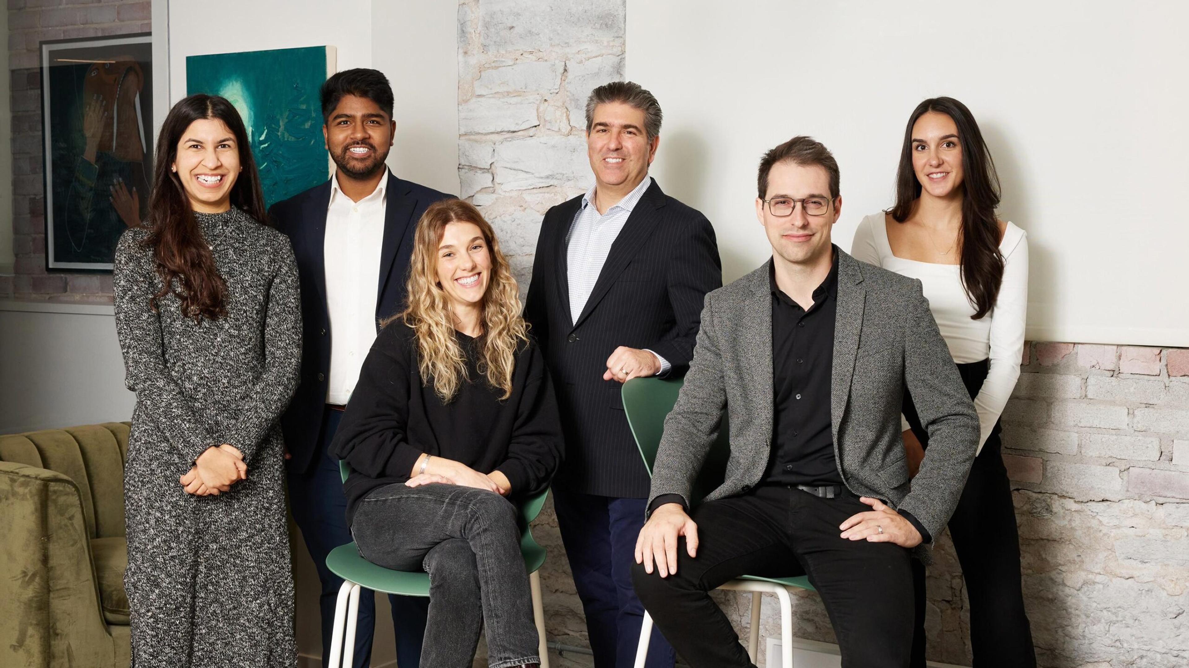Group photo of the team