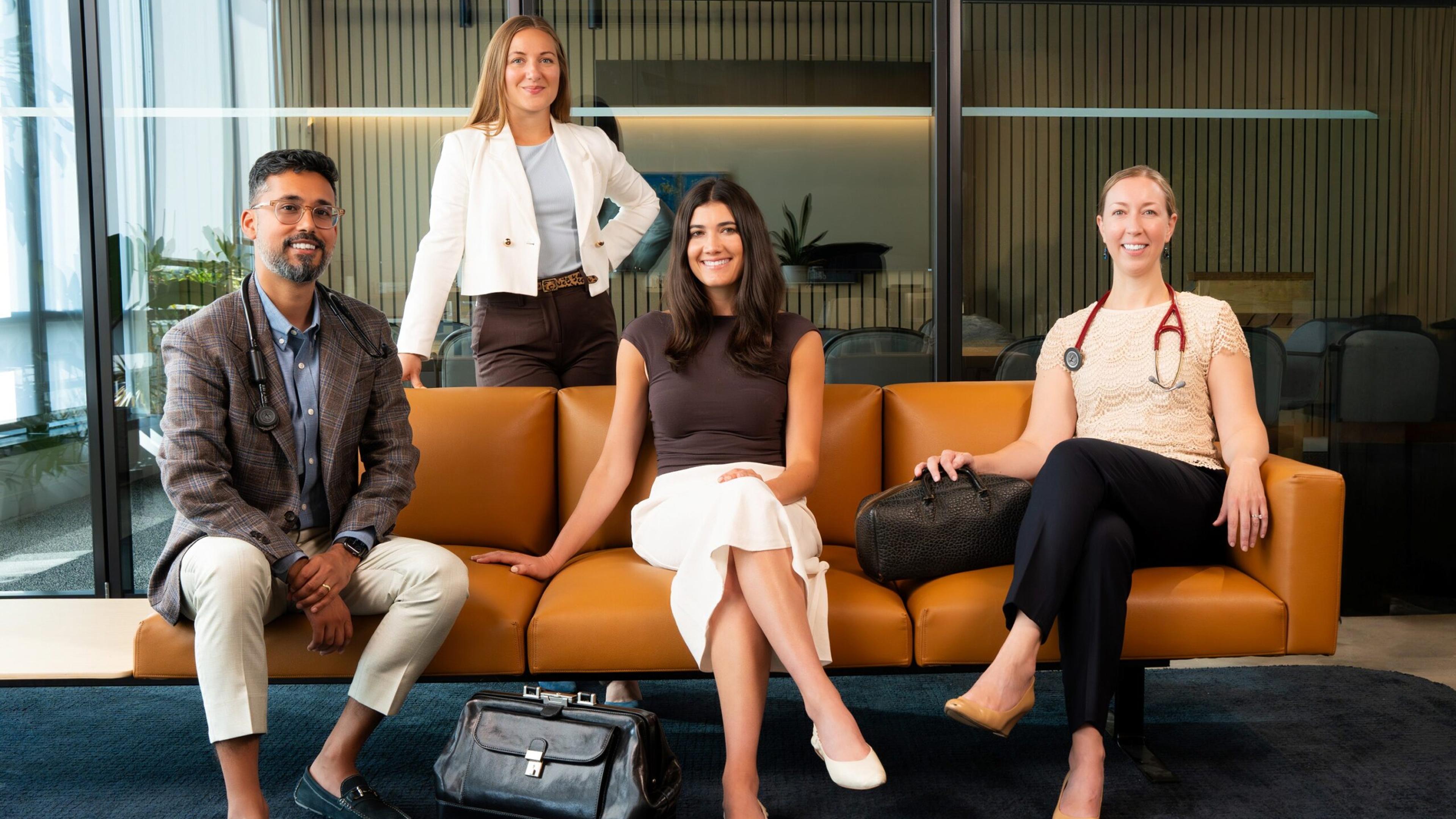 Photo of the Lutanen Health team