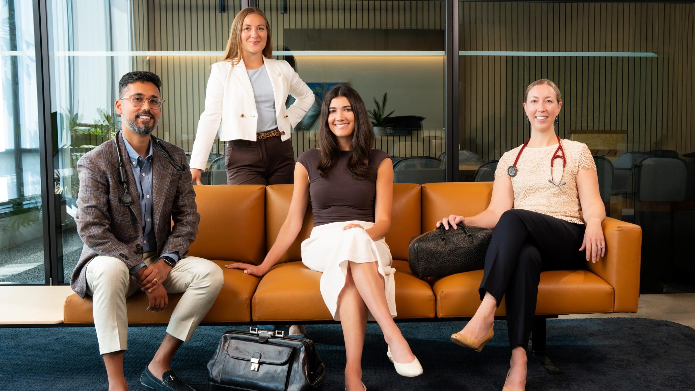 Photo of the Lutanen Health team