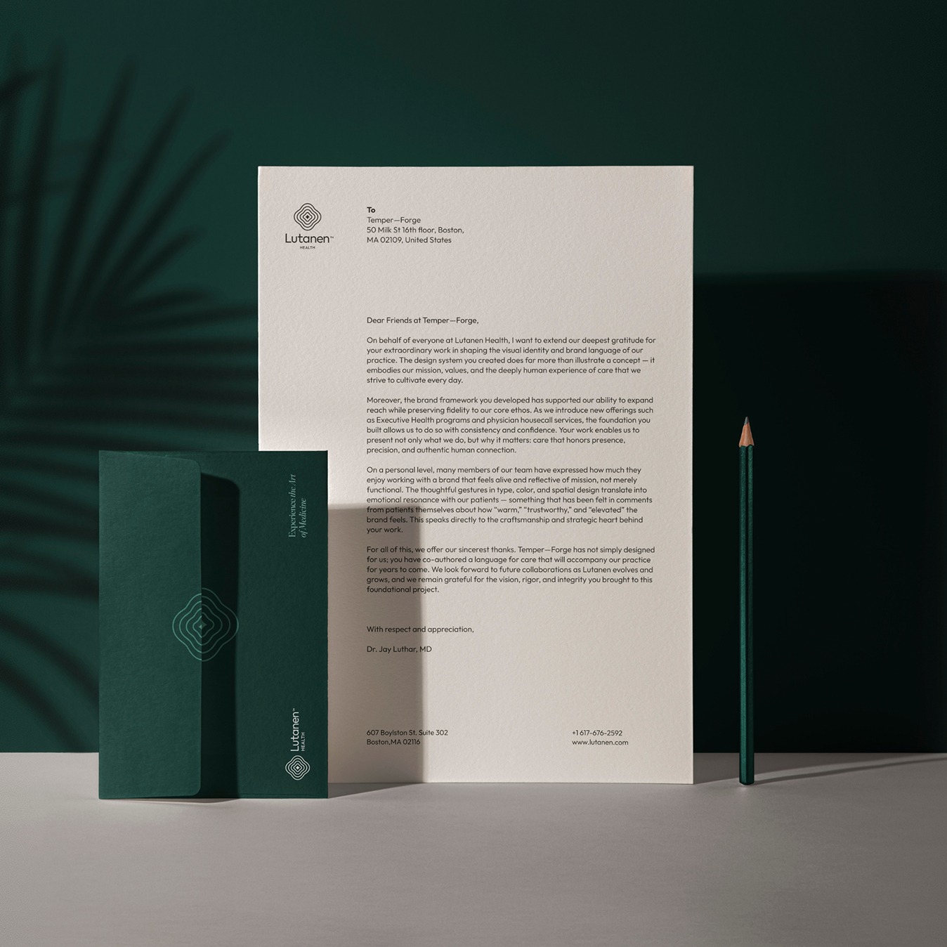 Lutanen letterhead
