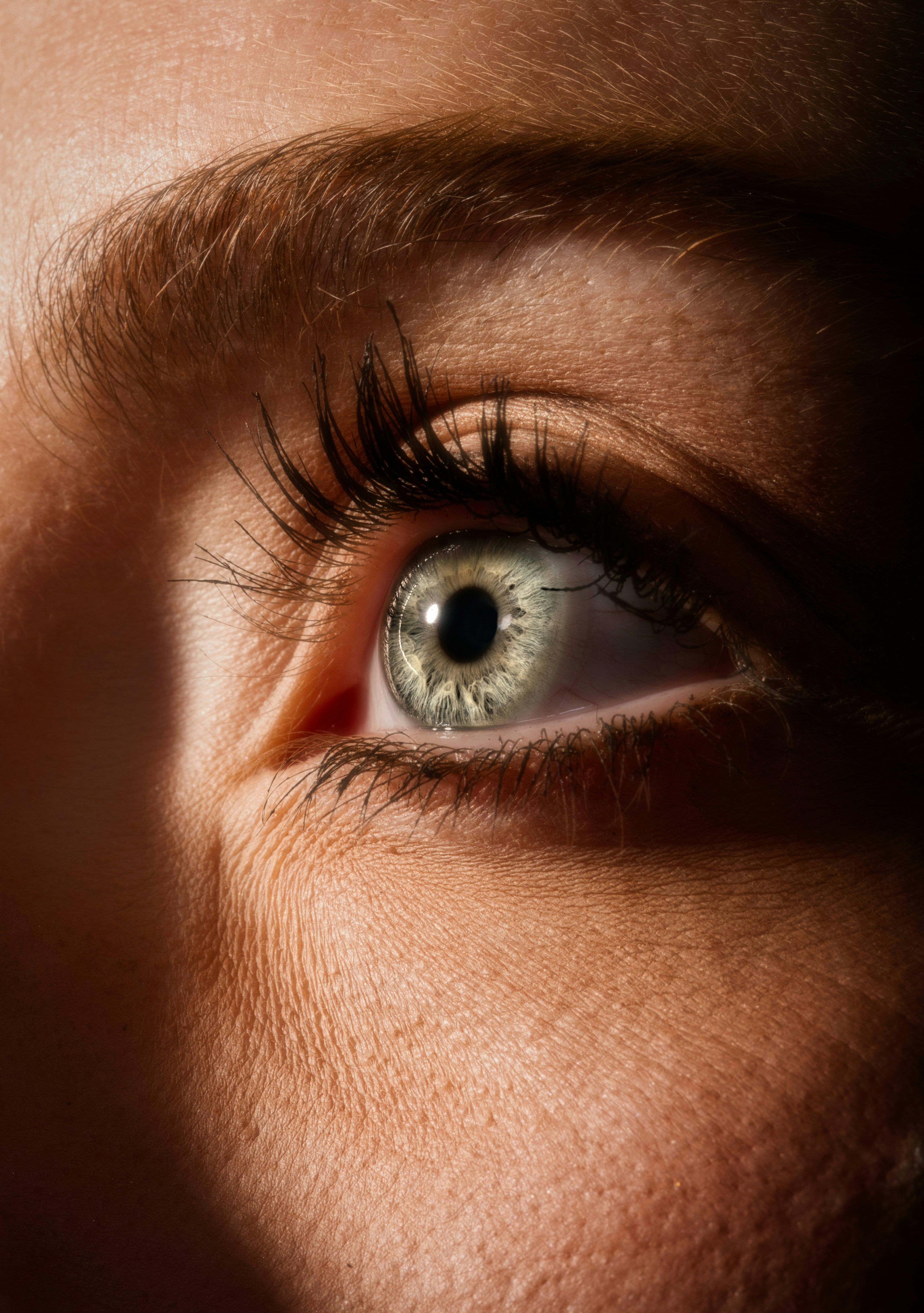Close-up of a person's eye