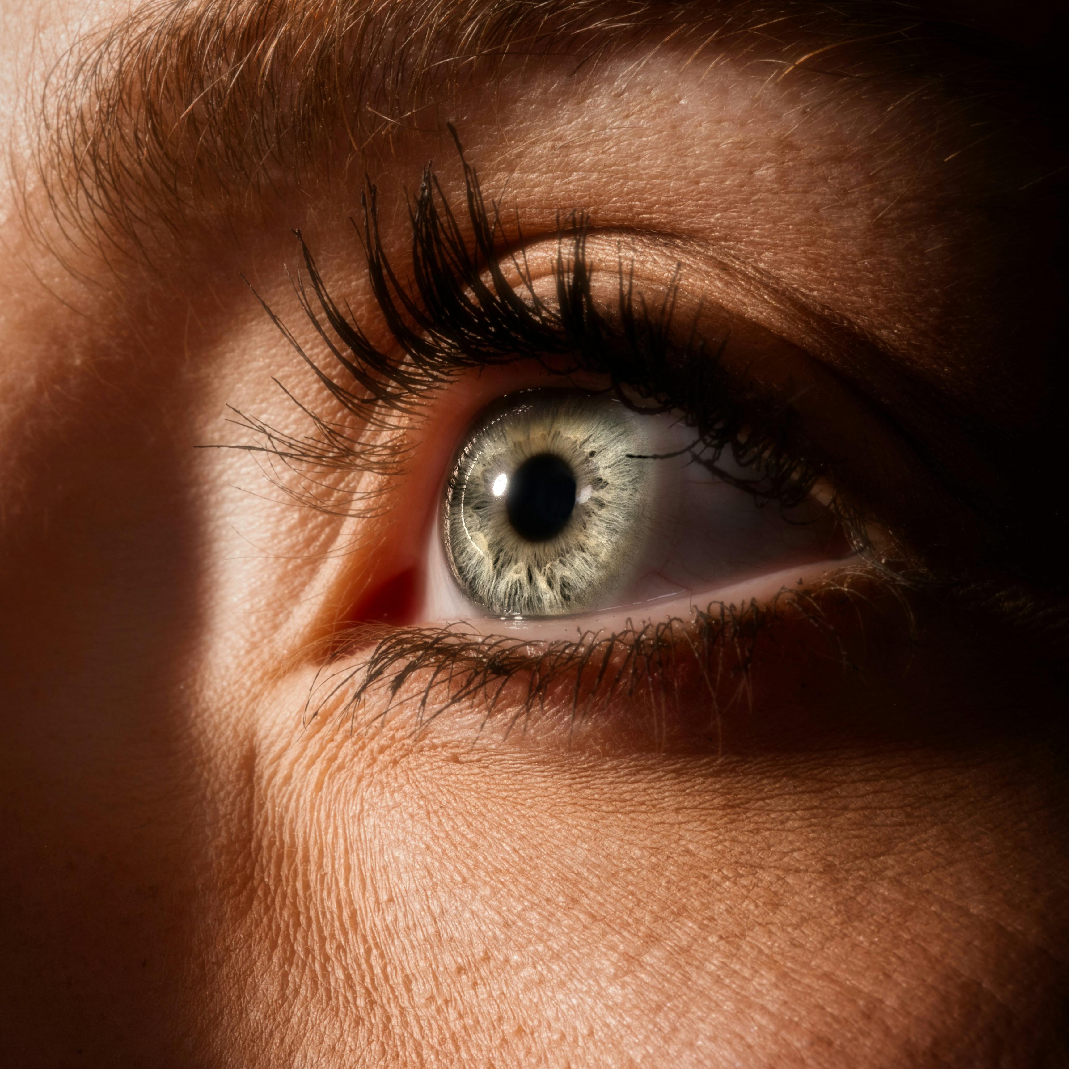 Close-up of a person's eye