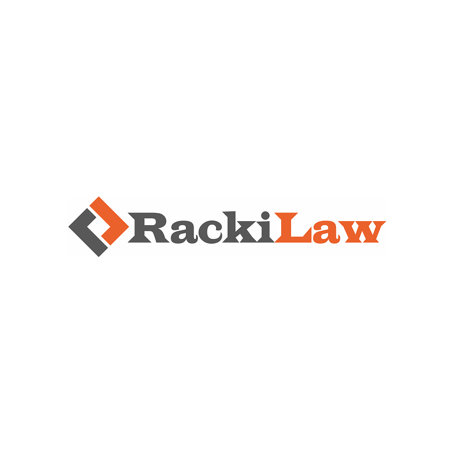The Racki Law logo