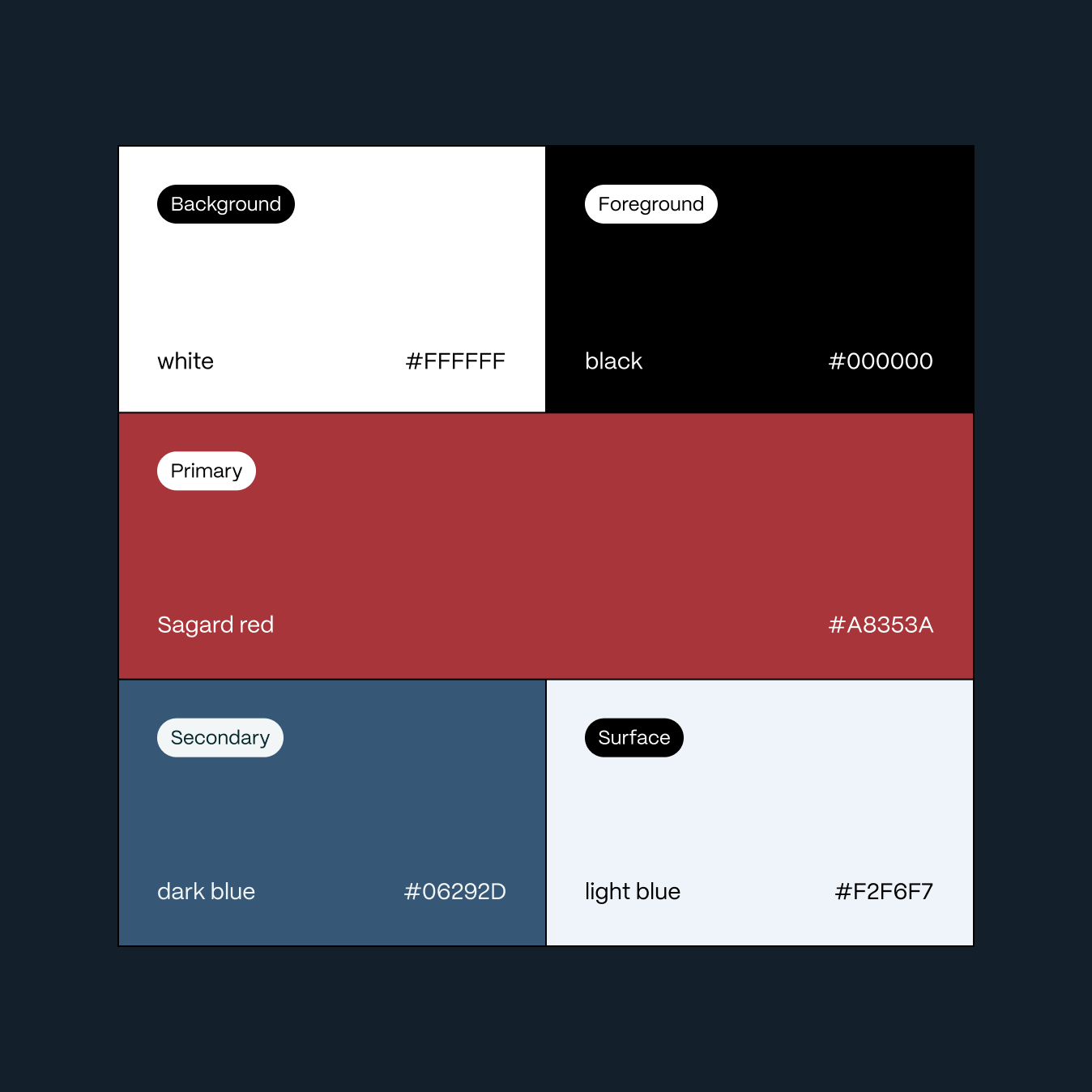 Color palette
