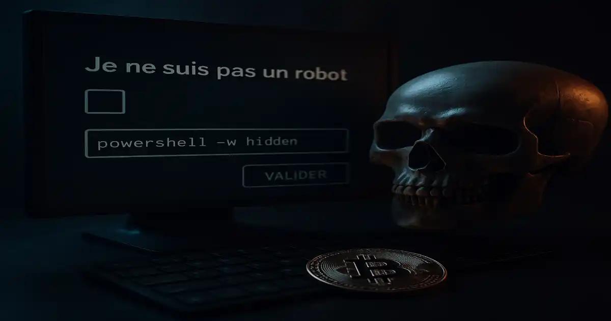 Alerte : Un Malware Déguisé en Captcha Vole les Données de vos Portefeuilles Crypto