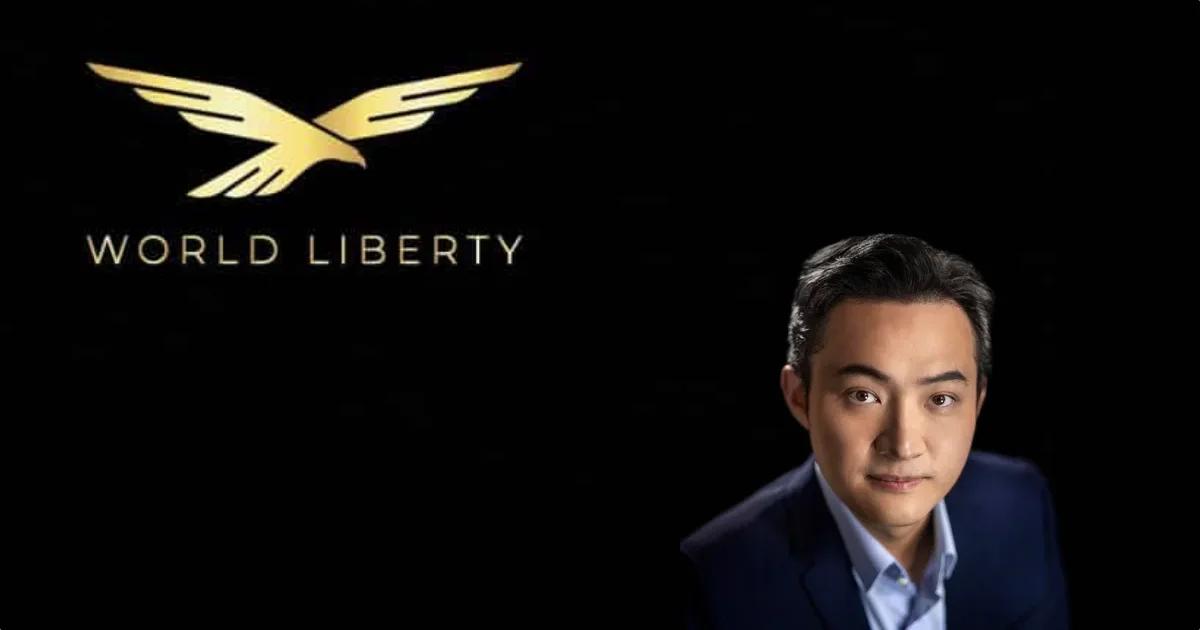 Justin sun & logo WLFI