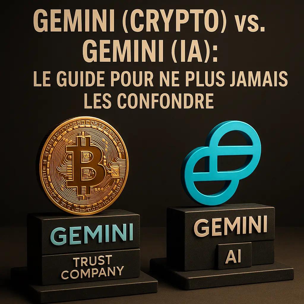 Gemini Crypto vs Gemini IA (Google) : Le Guide pour les Différencier
