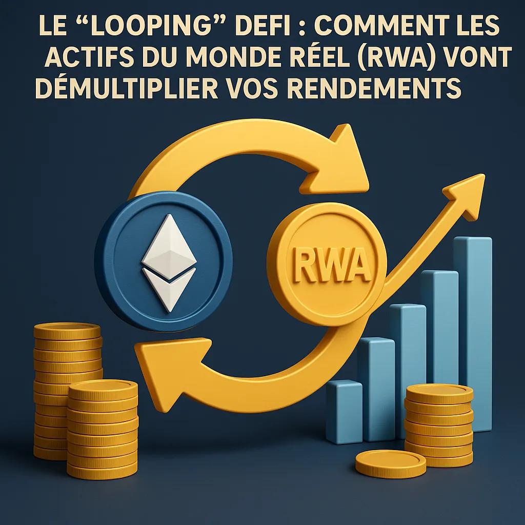  Le "Looping" DeFi : La Stratégie qui Démultiplie les Rendements des RWA