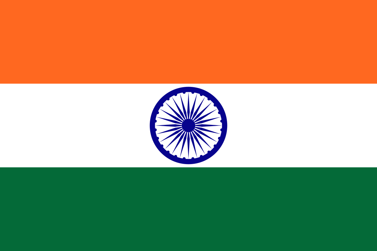 Drapeau de l'inde