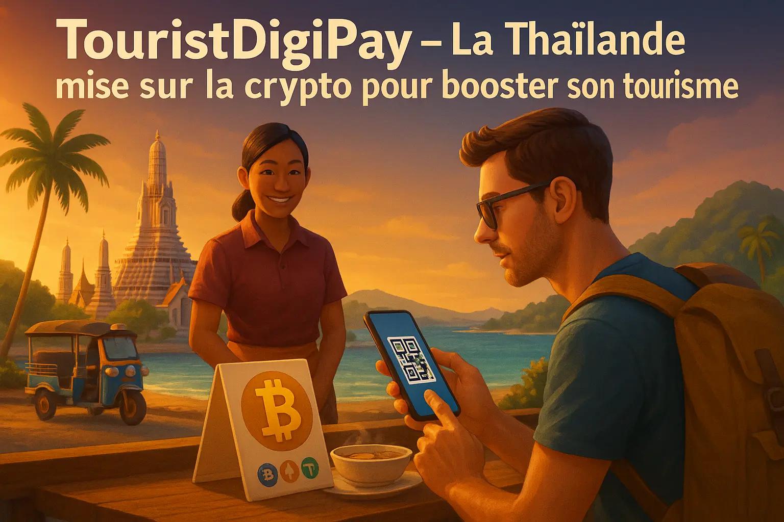 Image pour l'article La Thaïlande Lance "TouristDigiPay" pour Convertir la Crypto en Baht