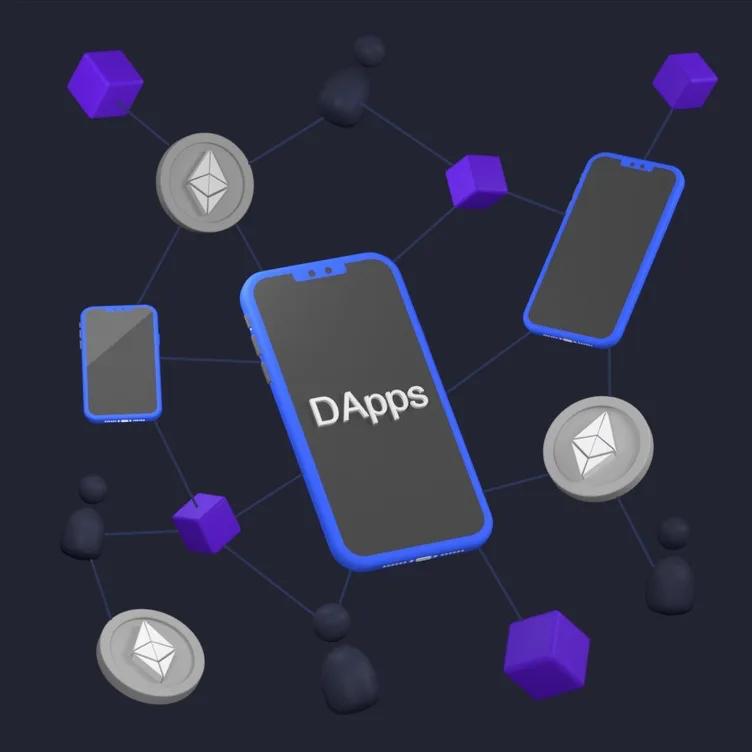 Image pour le guide Qu'est-ce qu'une dApp (Application Décentralisée) ? Fonctionnement et Exemples
